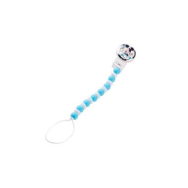 Spilla portaciuccio celeste Mickey