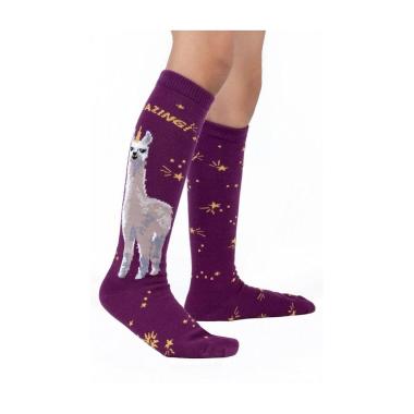 Calze regalo ragazzi al ginocchio lama pazzo - sock it to me