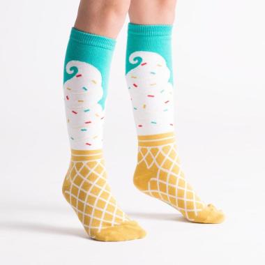 Calze regalo bambini al ginocchio sogno un gelato - sock it to me