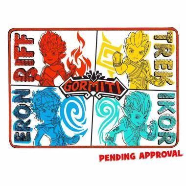 Tovagliette all'americana gormiti