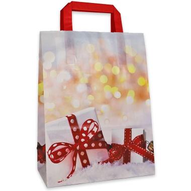 Shopper carta fantasia christmas gift h49 x l45 x p15