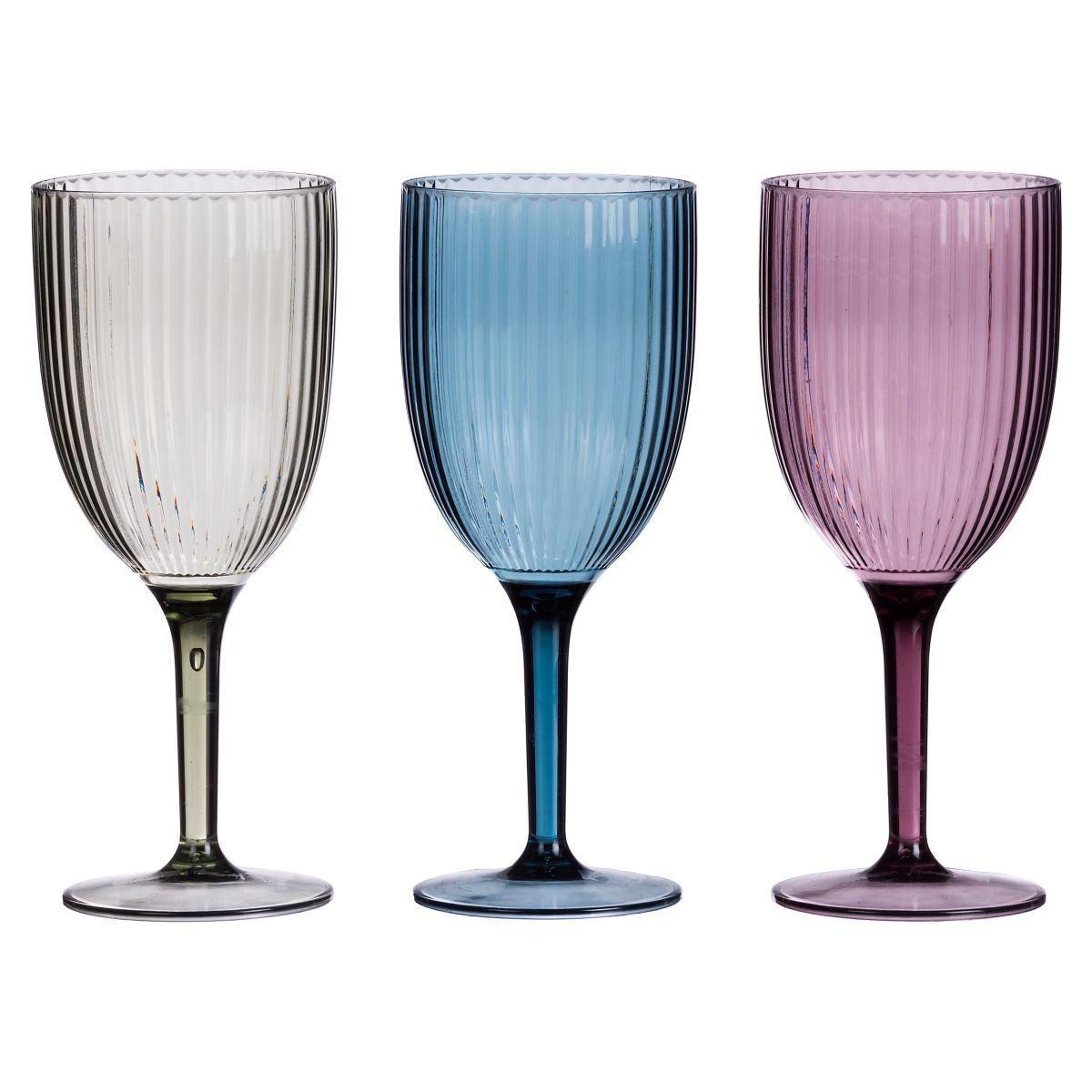 Calice vino in plastica pangar d8xh20 cm