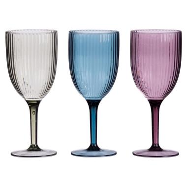 Calice vino in plastica pangar d8xh20 cm