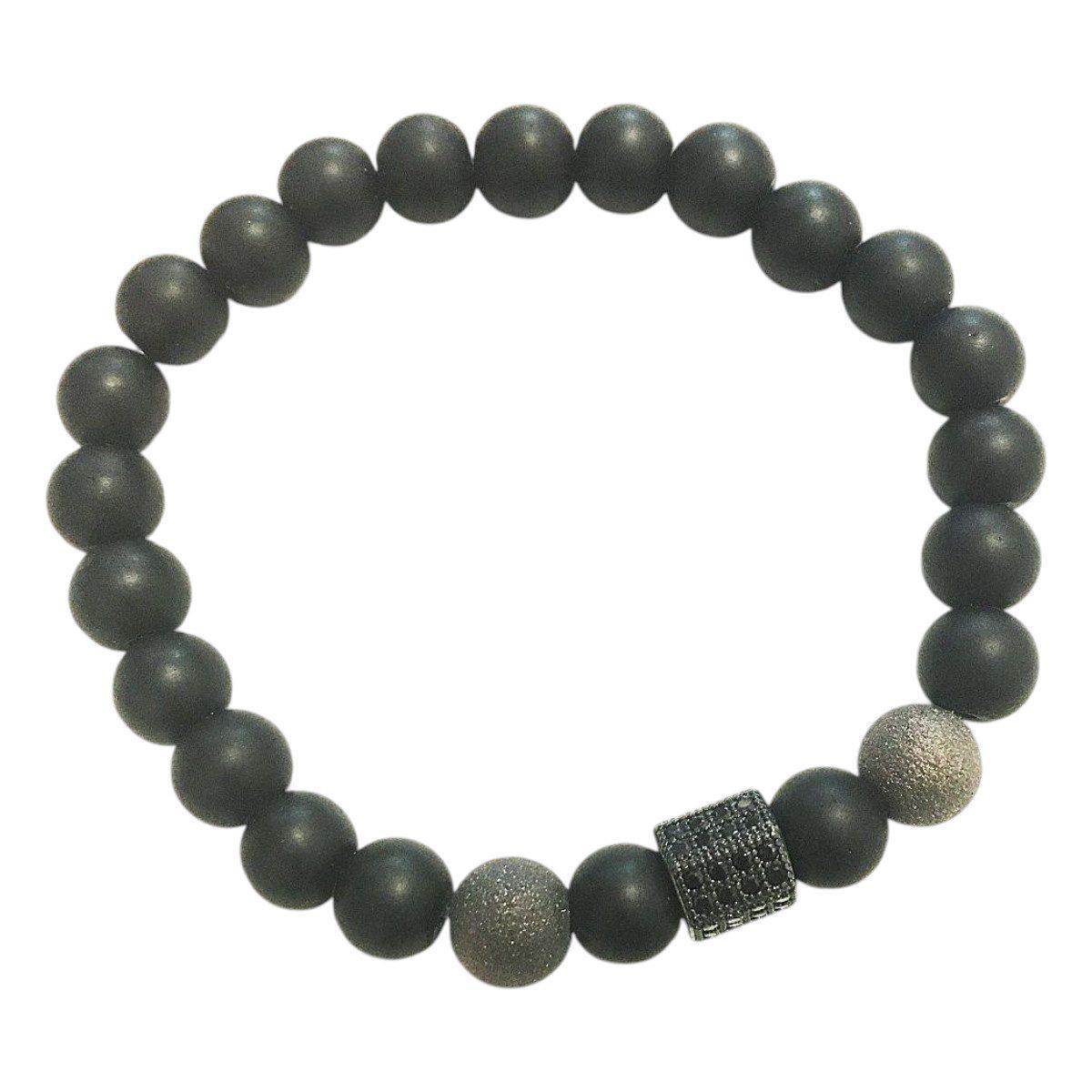 Bracciale di pietre con elastico