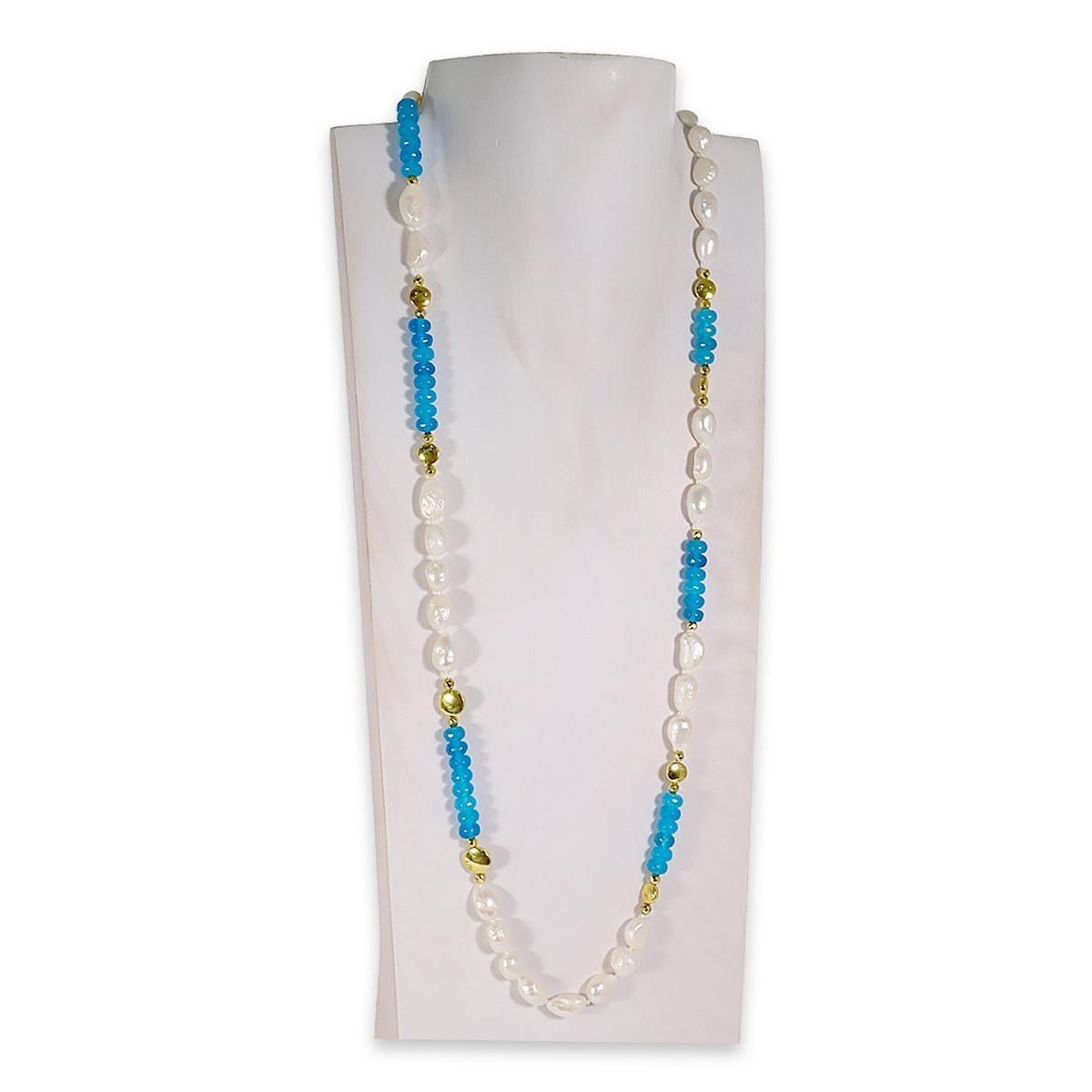 Collana in pietre dure assortite