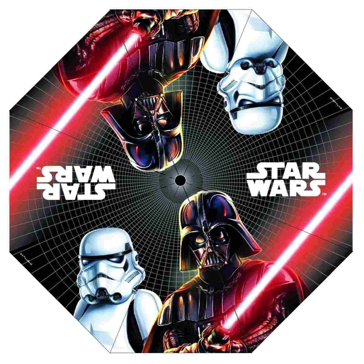 Ombrello mini manuale 3 sezioni star wars