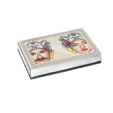 Scatola porta gioielli mori 18x24 cm Valenti