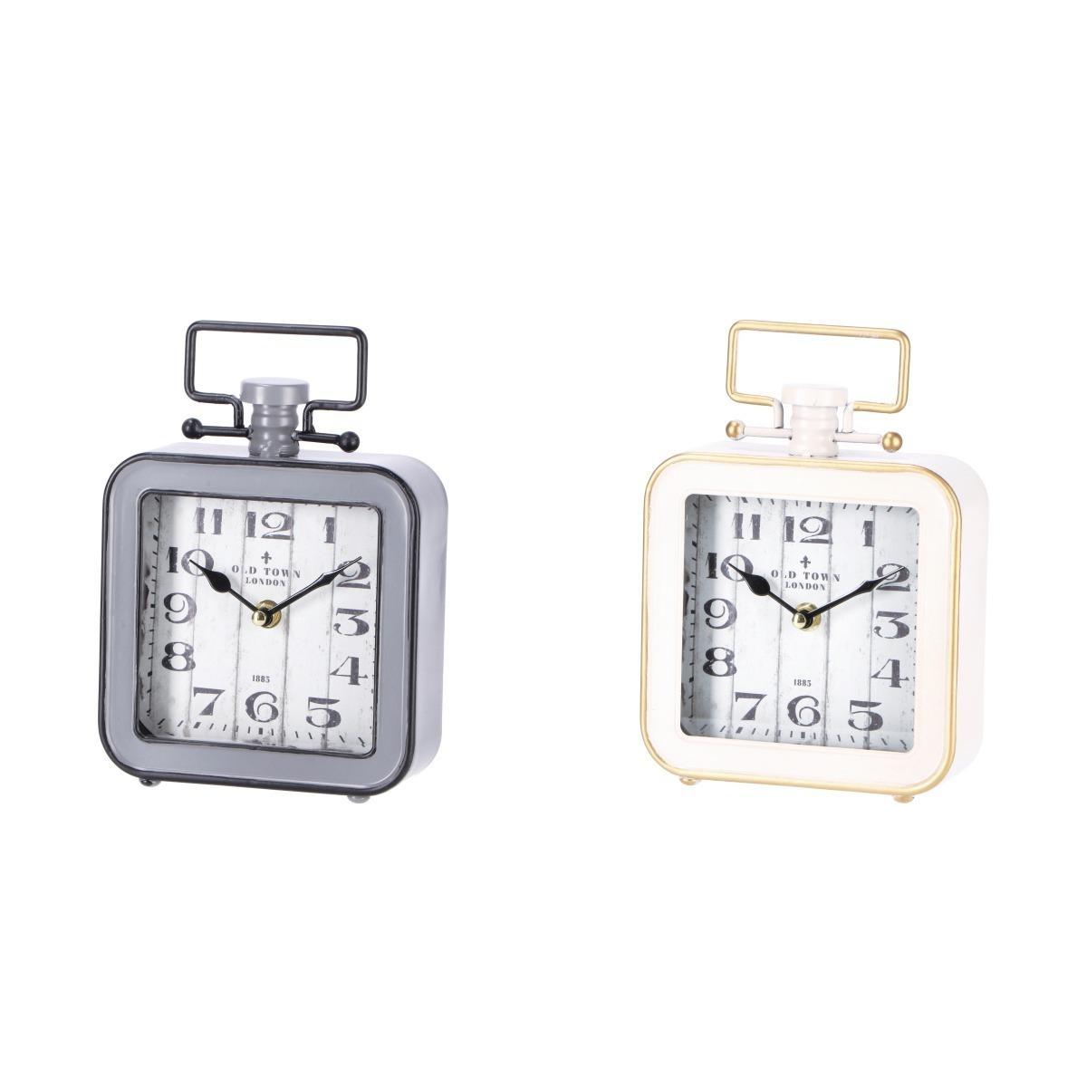 Orologio in ferro 15,5 x 5 x h21,5 cm