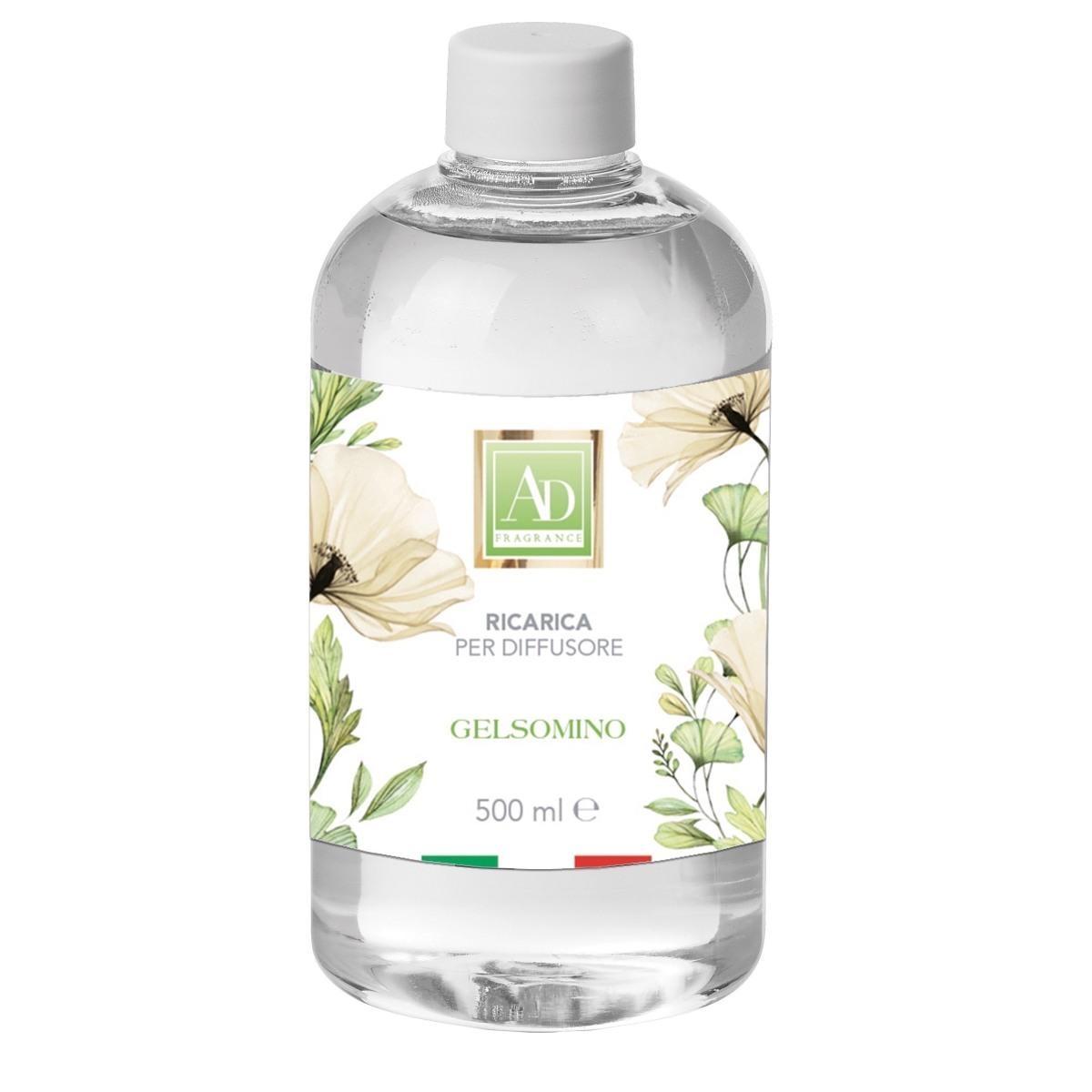Ricarica per diffusore con midollini Flowers Gelsomino 500 ml