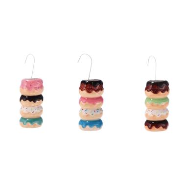 Umidificatore in ceramica modello donuts 8,5 x 4,5 x h17,5 cm