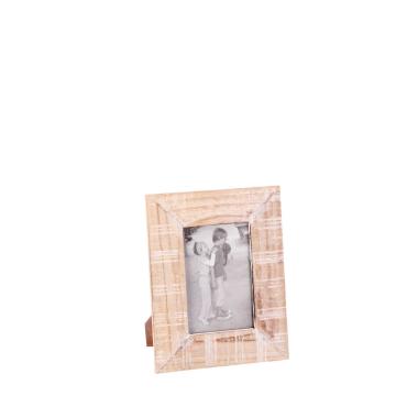 Portafoto in legno Barry 10x15 cm