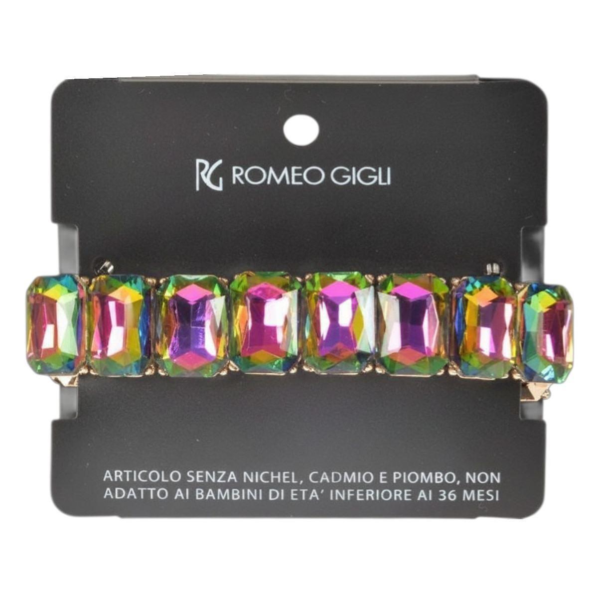 Bracciale donna con pietre rettangolari multicolor RG Romeo Gigli