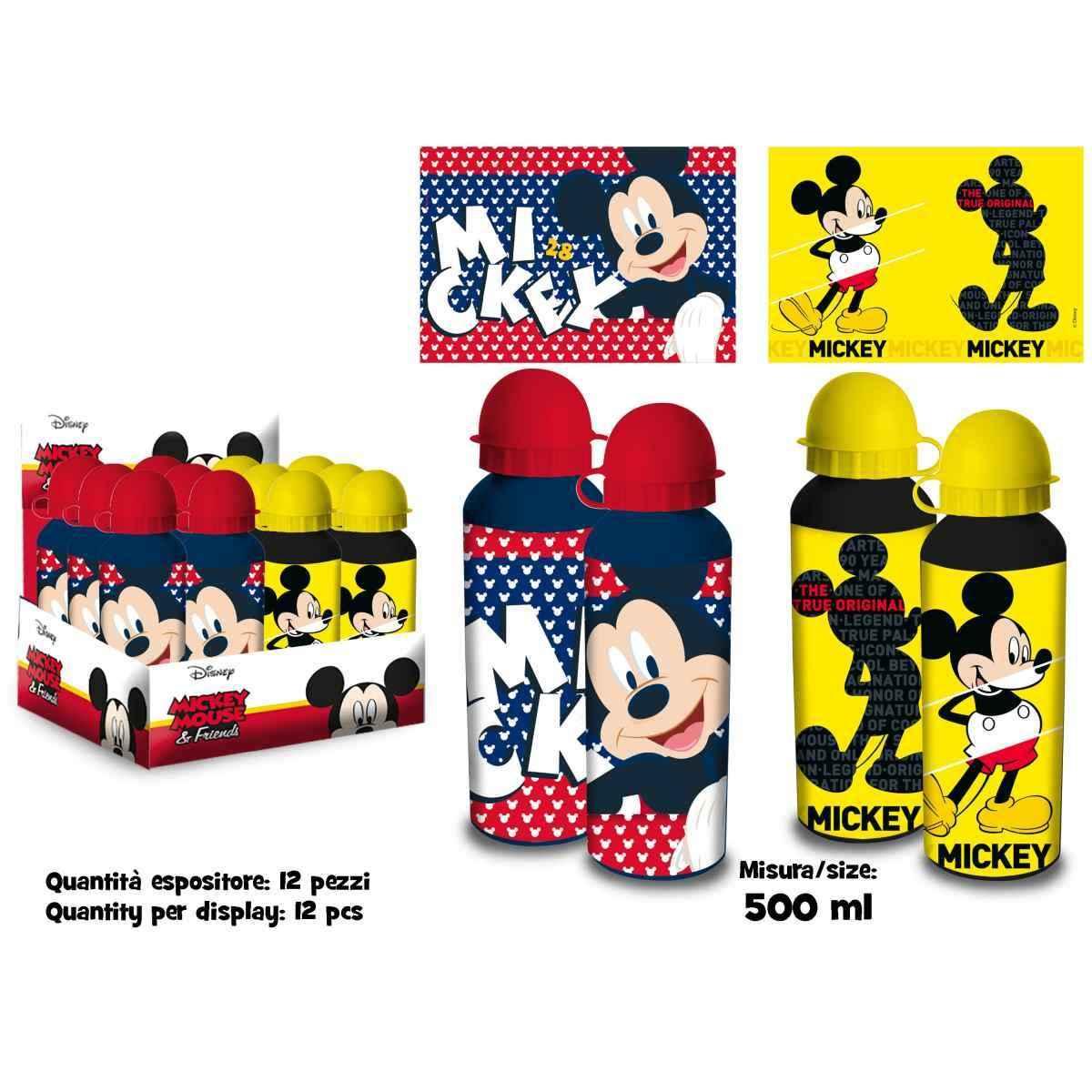 Borraccia in alluminio 500 ml Mickey