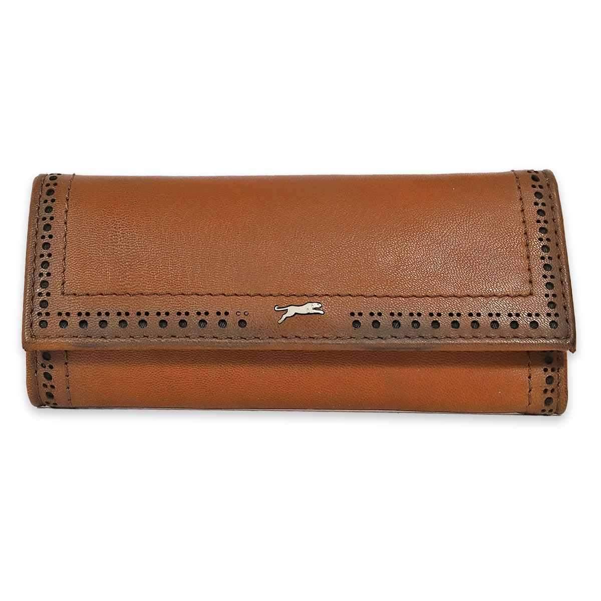 Portachiavi uomo in pelle jaguar