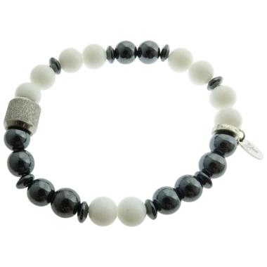 Bracciale uomo hematine Ylenoir