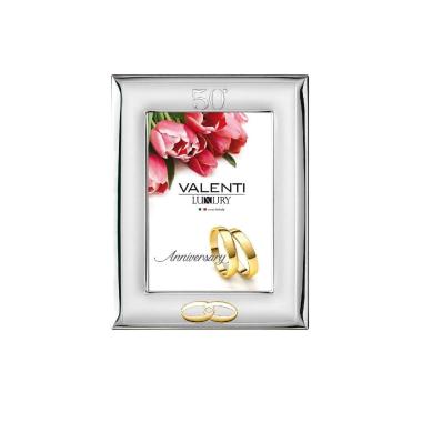 Cornice Valenti 50° Anniversario 13x18 cm