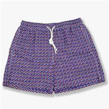 Costume da bagno uomo in poliestere fantasia intreccio Solo Soprani