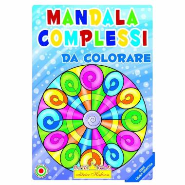 Libro da colorare Mandala complessi