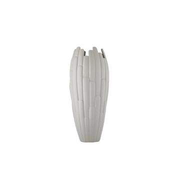 Vaso grande Bamboo beige 84888 22x22x51,5 cm