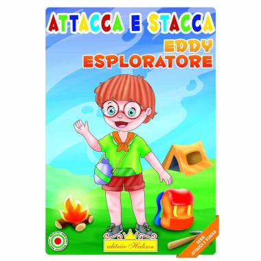 Libro attacca e stacca eddy esporatore serie attacca e stacca