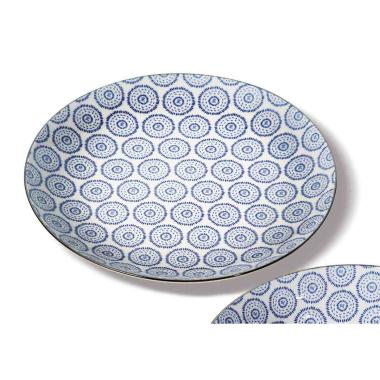 Piatto frutta ceramica diametro 20,5