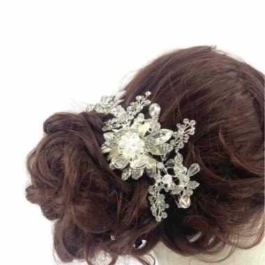Fermagli acconciatura sposa C63