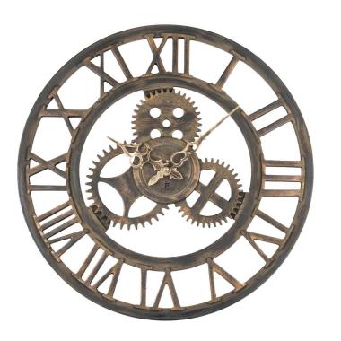 Orologio da parete in mdf scheletrato 43 cm