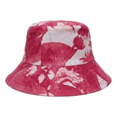 Cappello donna pescatore in cotone fantasia stilizzata Solo Soprani