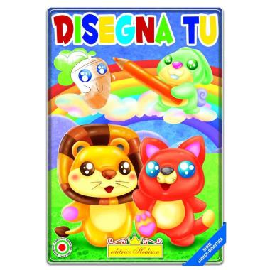 Libro da colorare disegna tu serie didattica