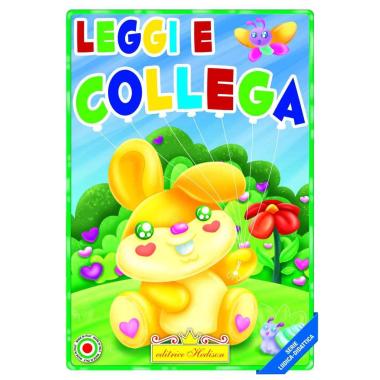 Libro da colorare leggi e collega serie didattica
