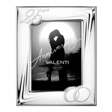 Cornice anniversario 25° 18x24 cm