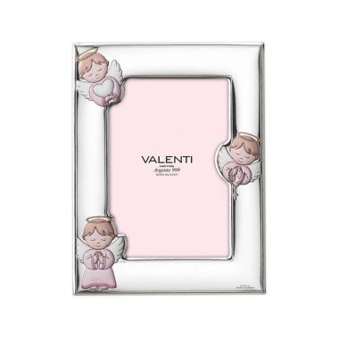 Cornice portafoto bimba 13x18 cm angeli multicolor Valenti