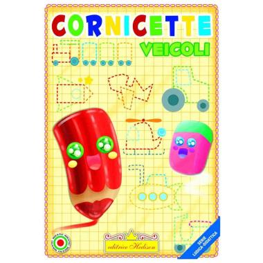 Libro da colorare cornicette veicoli serie ludica - didatica