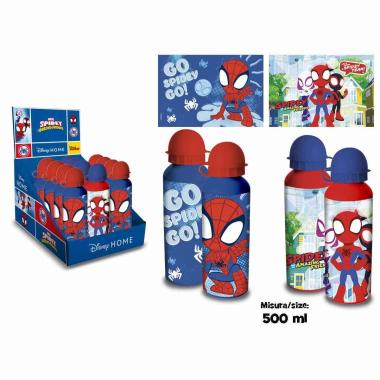 Borraccia in alluminio 500ml Spidey