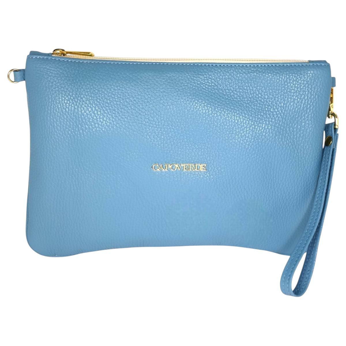 Pochette bustina Capoverde Made in Italy in vera pelle