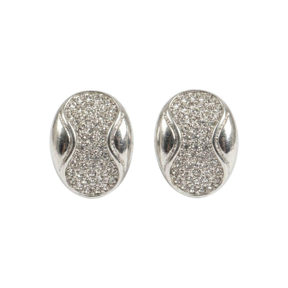 Orecchini donna clip con strass Romeo Gigli