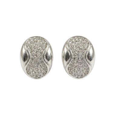 Orecchini donna clip con strass Romeo Gigli