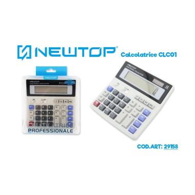 Calcolatrice professionale 16x16 cm  Newtop