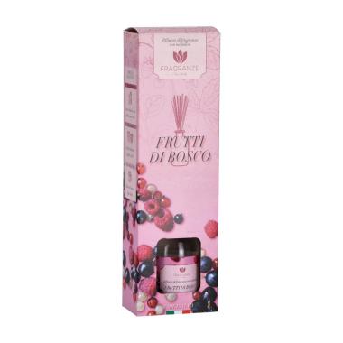 Diffusore di fragranza con midollini Frutti di bosco 100ml