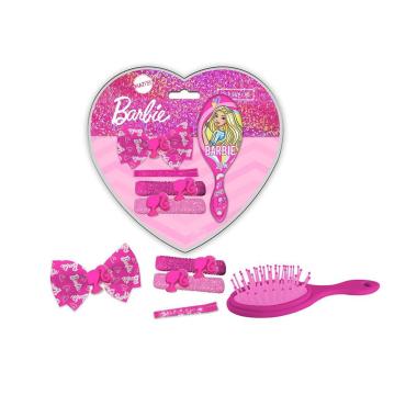Set accessori capelli più spazzola Barbie