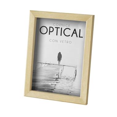 Cornice portafoto Optical 13x18 cm Naturale Lupia
