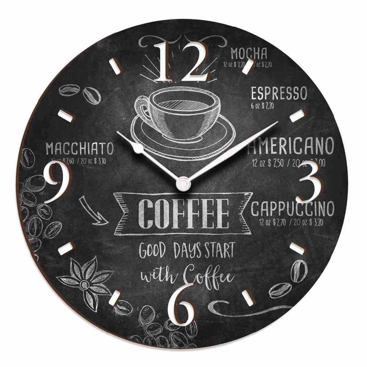 Orologio da parete 32x32 cm blackboard Lupia
