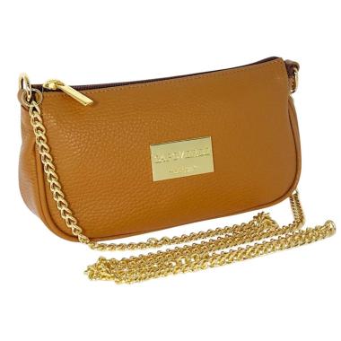 Tracollina donna Capoverde in vera pelle Made in Italy