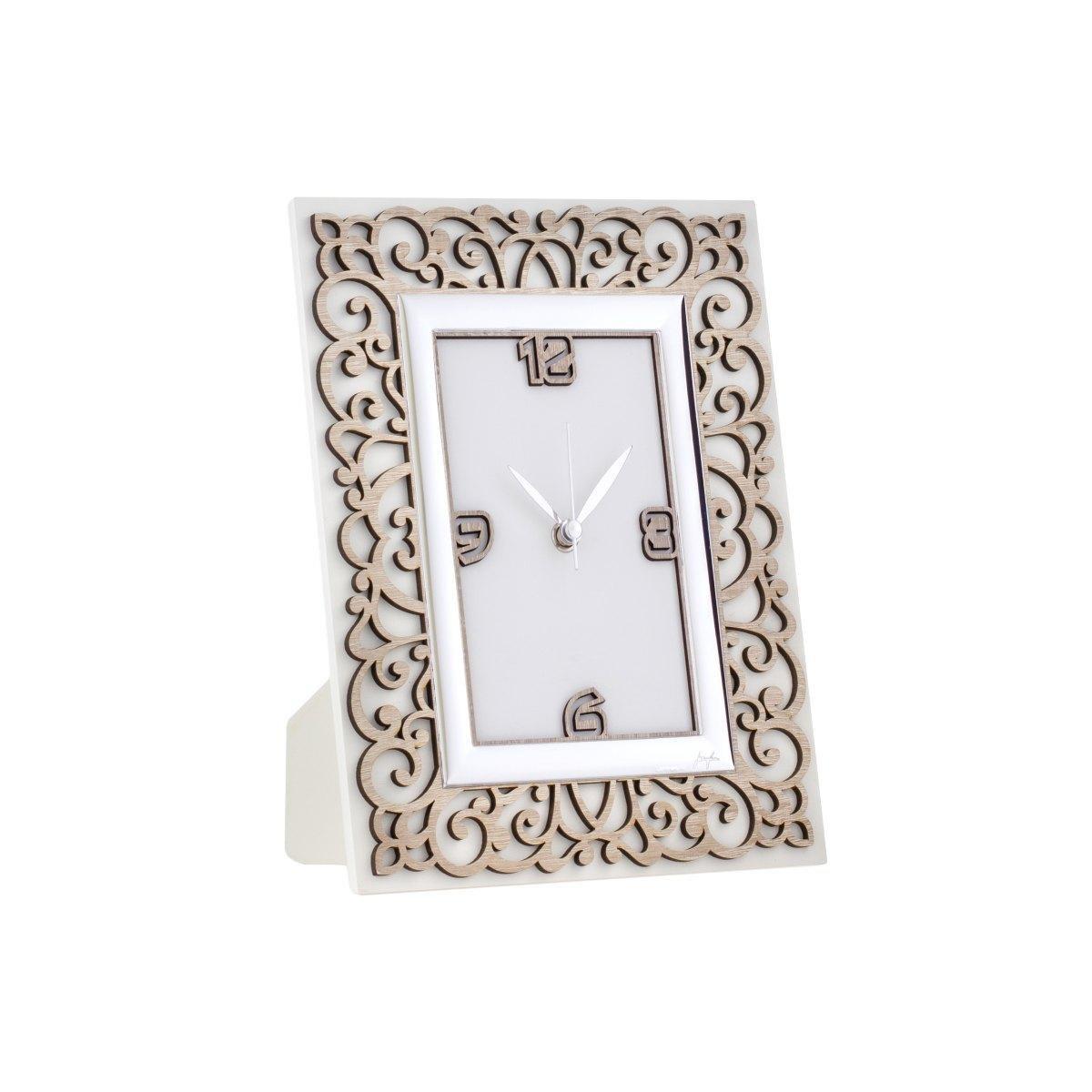 Orologio Damasco Legno Olmo 10X15 cm