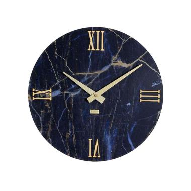 Orologio da parete in plex colore ossidiana diametro 40cm