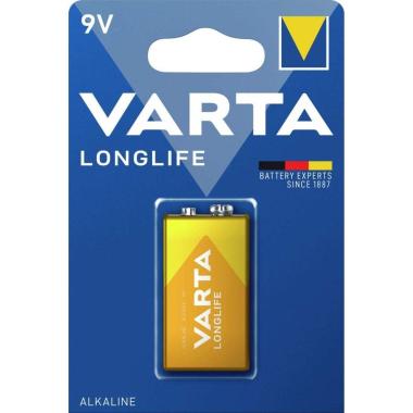 Varta longlife 9V transistor