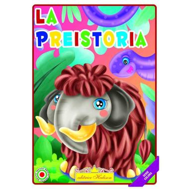 Libro da colorare La Preistoria  serie colora