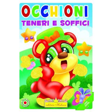 Libro da colorare Occhioni teneri e soffici serie natura