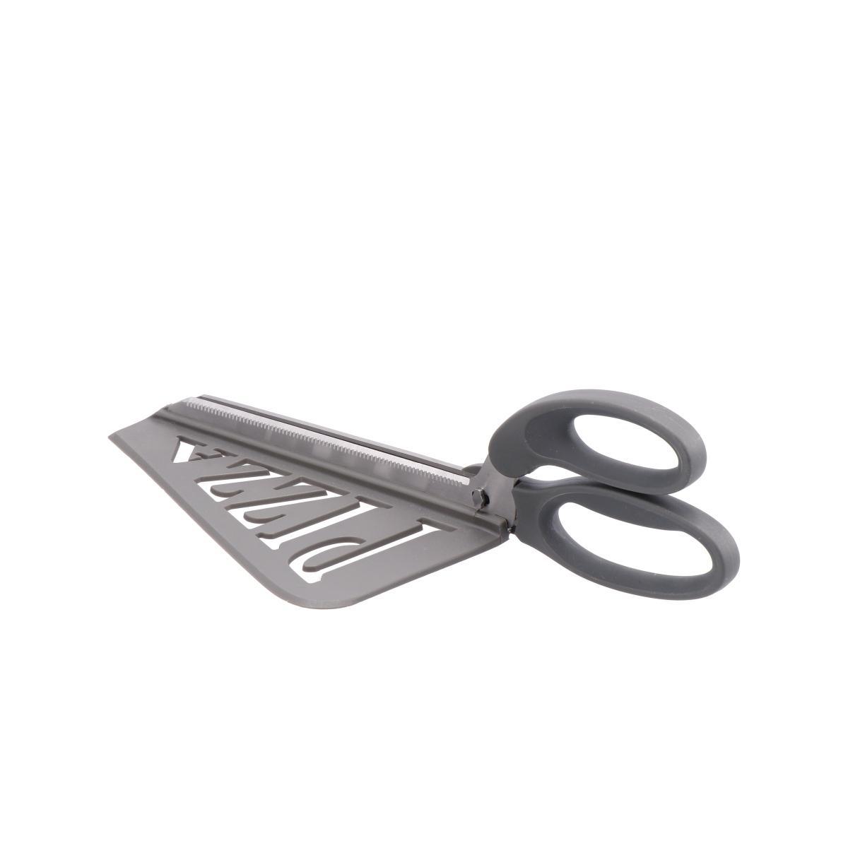 Forbici pizza in acciaio con manico in plastica 32,5 cm