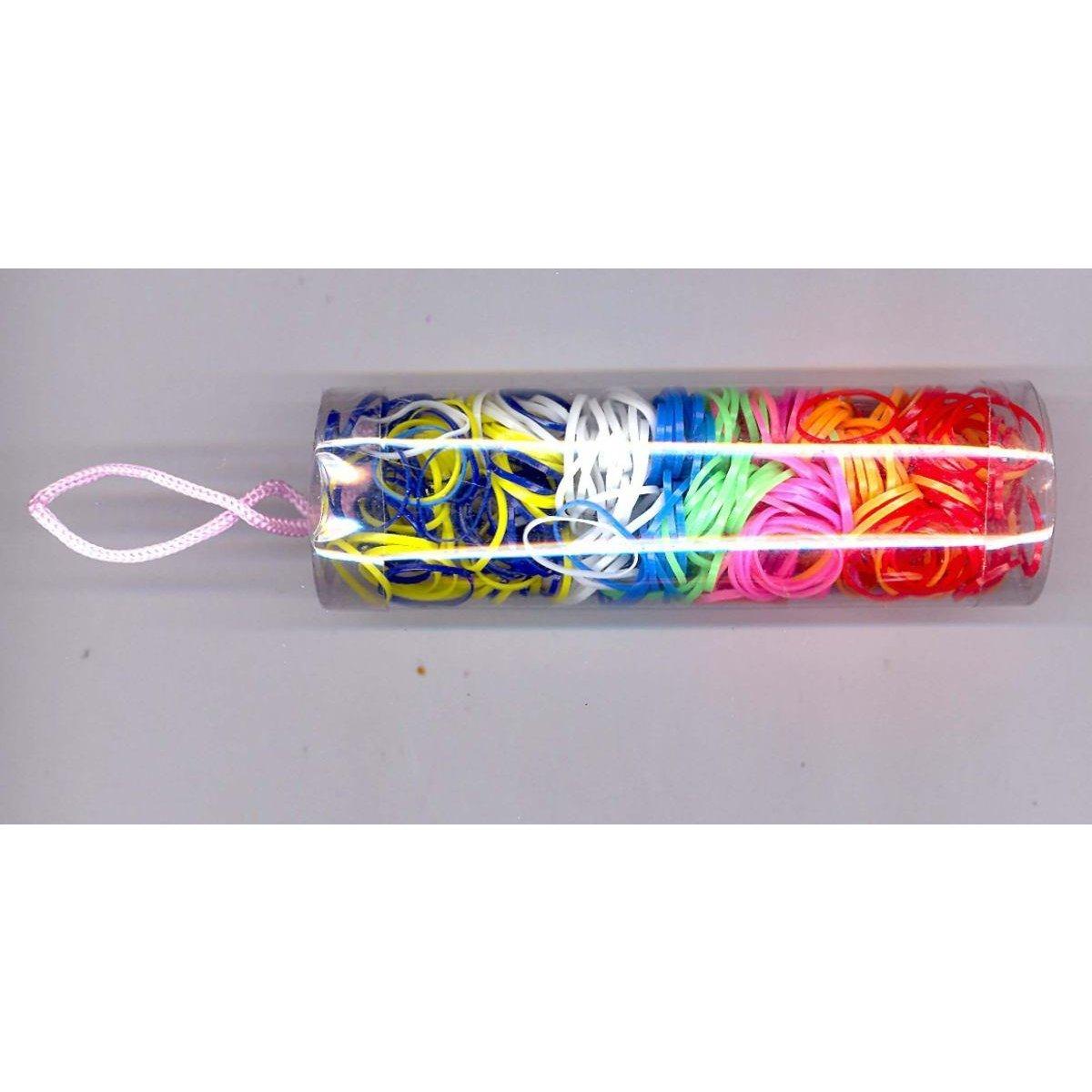 Elastici in silicone colori vivaci 12 tubi 3.600 pz Lillà